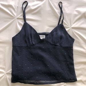 Superdown cropped cami
